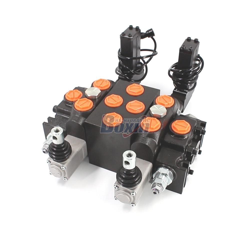 Reliable Manufacturer Supply of DCV200 2 Spool Electric Sectional Valves cover photo